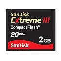 Sandisk 2GB EXTREME III CF Card (SDCFX3-2048-902, European Retail Package)